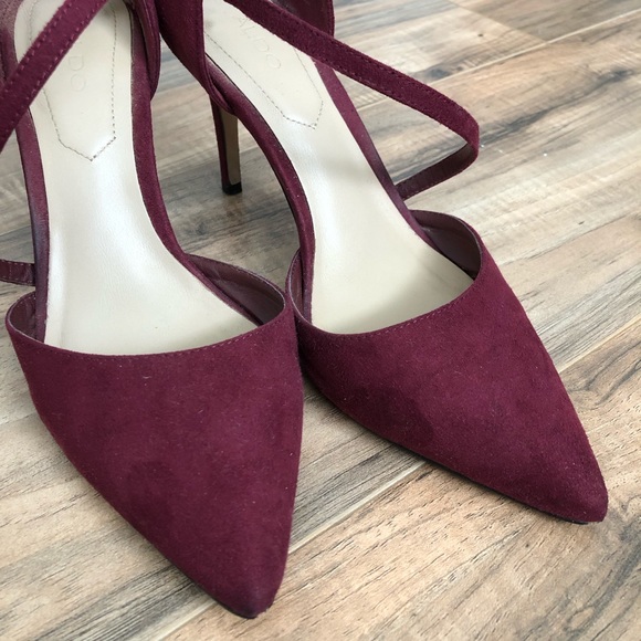 Aldo pointed suede high heels - Picture 3 of 8